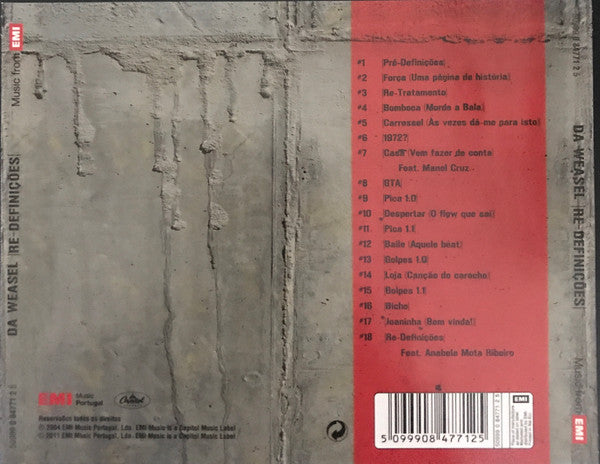 CD Da Weasel – Re-Definições - USADO